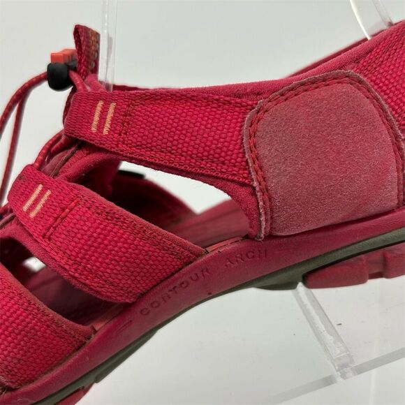 KEEN Women's Clearwater CNX Sandals Bright Pink Size 8 Lightweight Lace Up - Picture 4 of 12